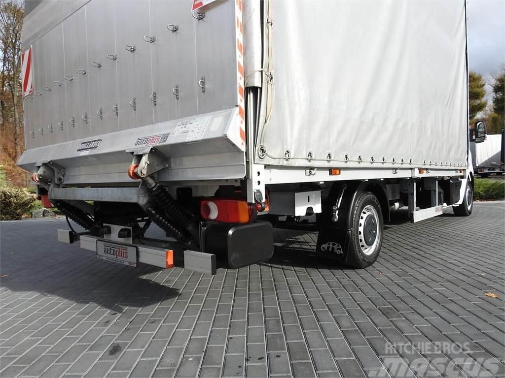 Renault MASTER PLANDEKA WINDA 10 PALET WEBASTO TEMPOMAT KL Camiones de cama baja