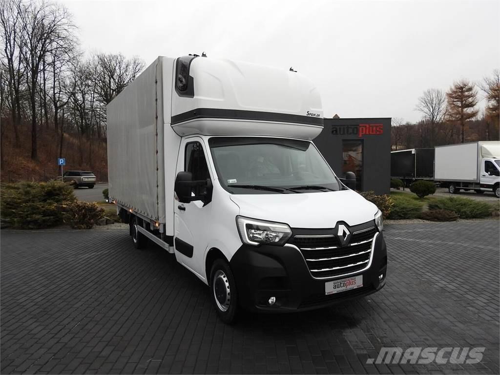 Renault MASTER  Camiones de superficie plana/cabrestantes