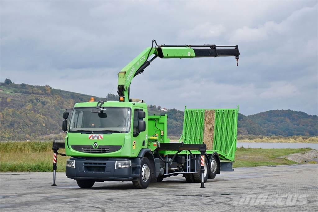 Renault PREMIUM 320 DXI * FASSI F170A.22 + FUNK Vehículos de reciclaje