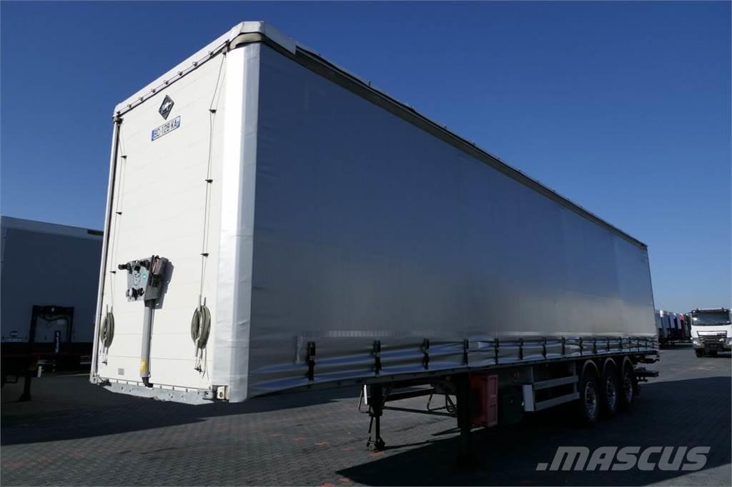 Samro CURTAINSIDER / STANDARD / LIFTED AXLE / LIFT DHOLL Semirremolques de caja de lona