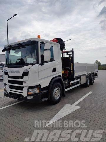 Scania G410 Camiones de cama baja