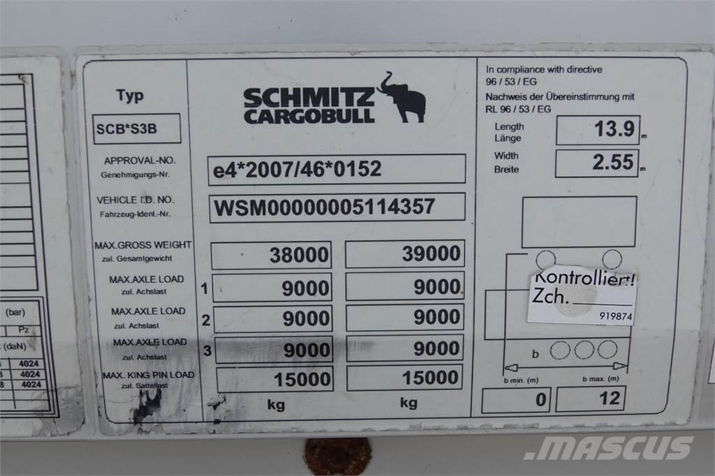 Schmitz Cargobull KONTENER KOFFER / SPROWADZONA / IZOTERMA Semirremolques de temperatura controlada