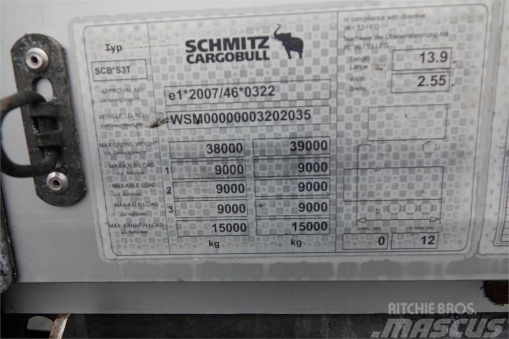 Schmitz Cargobull FIRANKA STANDARD / 2 OSIE PODNOSZONE / 2014 ROK Semirremolques de caja de lona