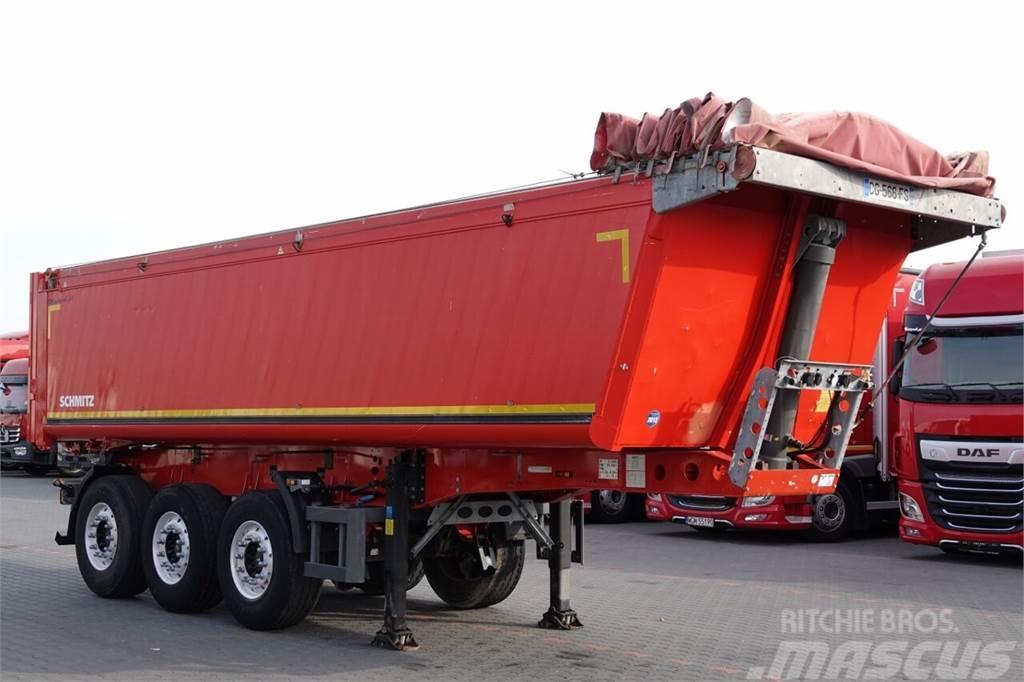 Schmitz Cargobull WYWROTKA 28 m3 / OŚ PODNOSZONA / WAGA: 5200 KG / S Semirremolques de volteo