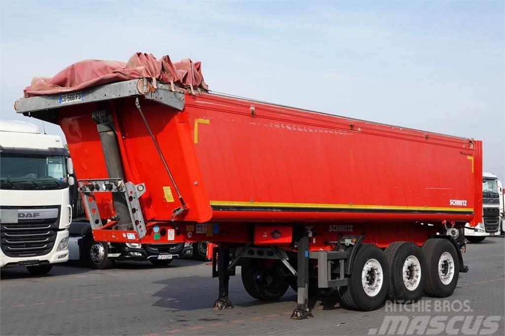 Schmitz Cargobull WYWROTKA 28 m3 / OŚ PODNOSZONA / WAGA: 5200 KG / S Semirremolques de volteo