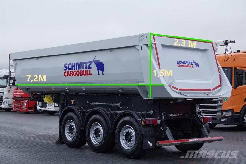 Schmitz Cargobull WYWROTKA 25 m3 / STALOWA / 2021 ROK / RYNNA WANNA  Semirremolques de volteo