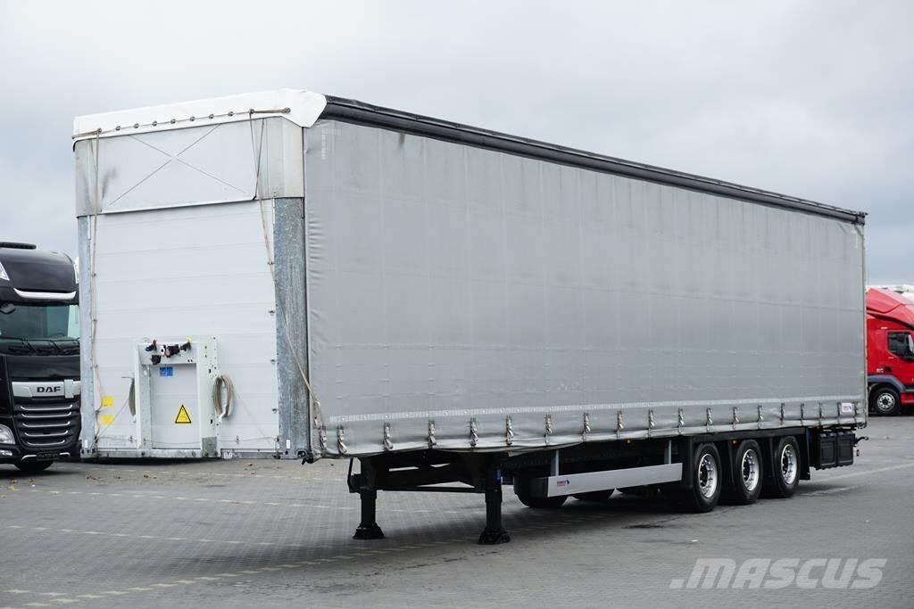 Schmitz Cargobull FIRANKA / MEGA / MULTI LOCK / XL / OŚ PODNOSZONA Semirremolques de caja de lona