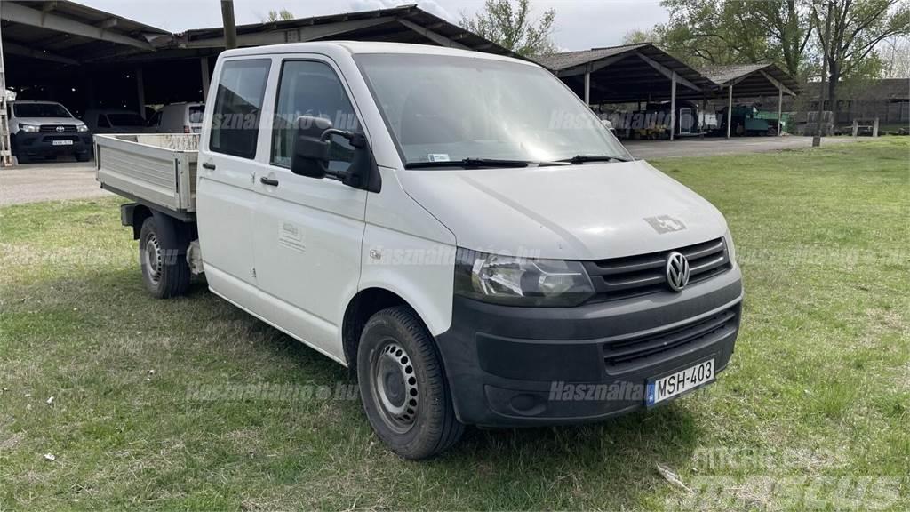 Volkswagen Transporter T5 Doka flatbed Camiones de cama baja