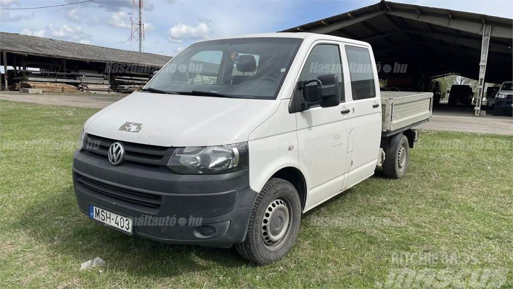 Volkswagen Transporter T5 Doka flatbed Camiones de cama baja