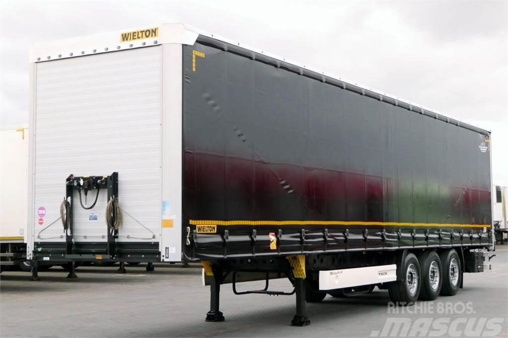 Wielton CURTAINSIDER / STANDARD / 6100 KG ! / SAF / 2018  Semirremolques de caja de lona