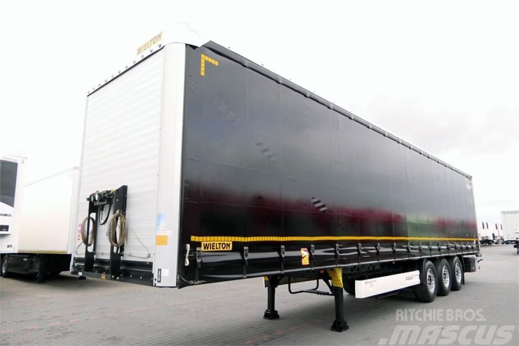 Wielton CURTAINSIDER / STANDARD / 6100 KG ! / SAF / 2018  Semirremolques de caja de lona