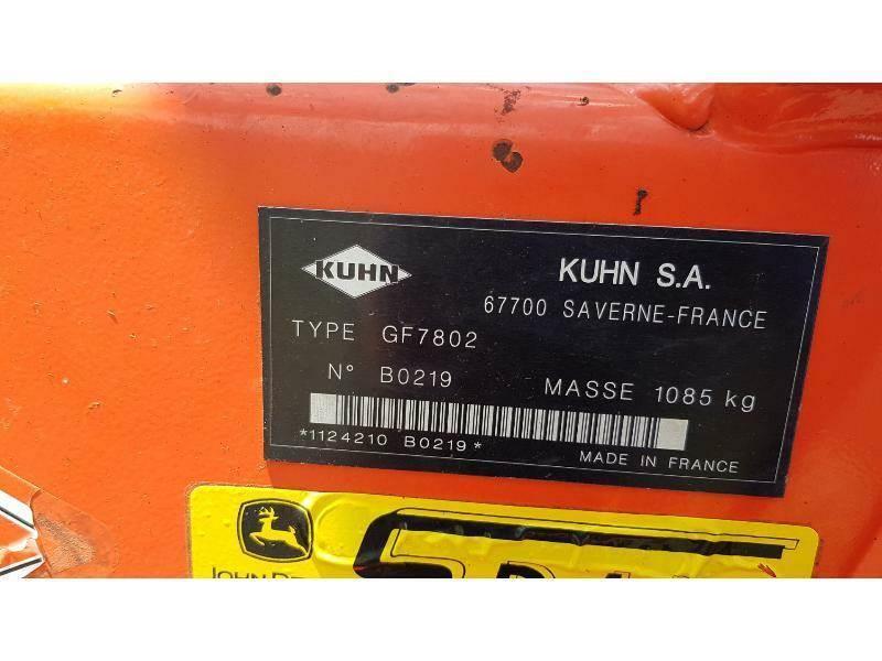 Kuhn GF7802 Rastrilladoras y rastrilladoras giratorias