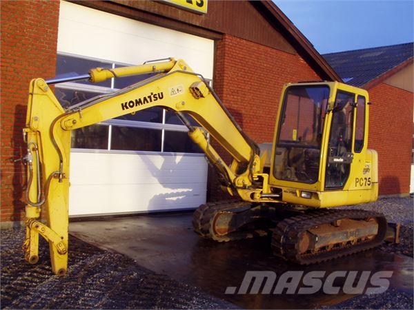 Komatsu PC75 Miniexcavadoras