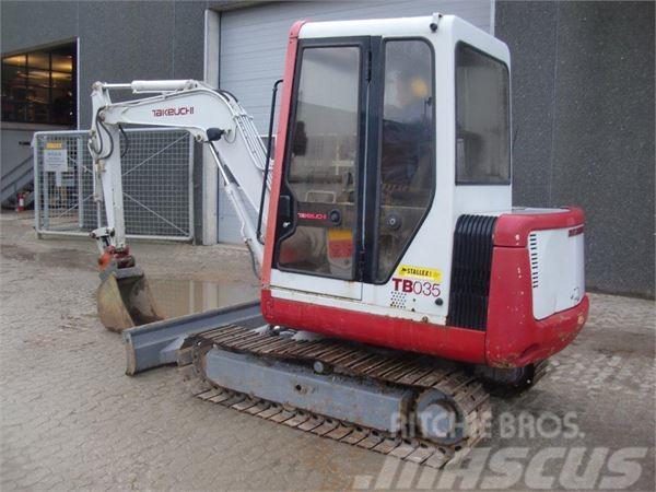 Takeuchi TB035 Miniexcavadoras