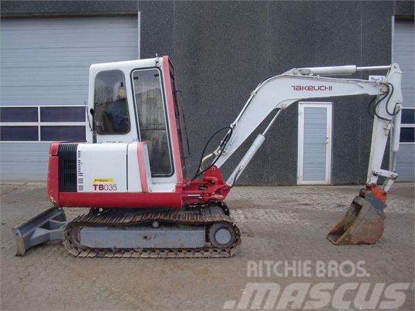 Takeuchi TB035 Miniexcavadoras