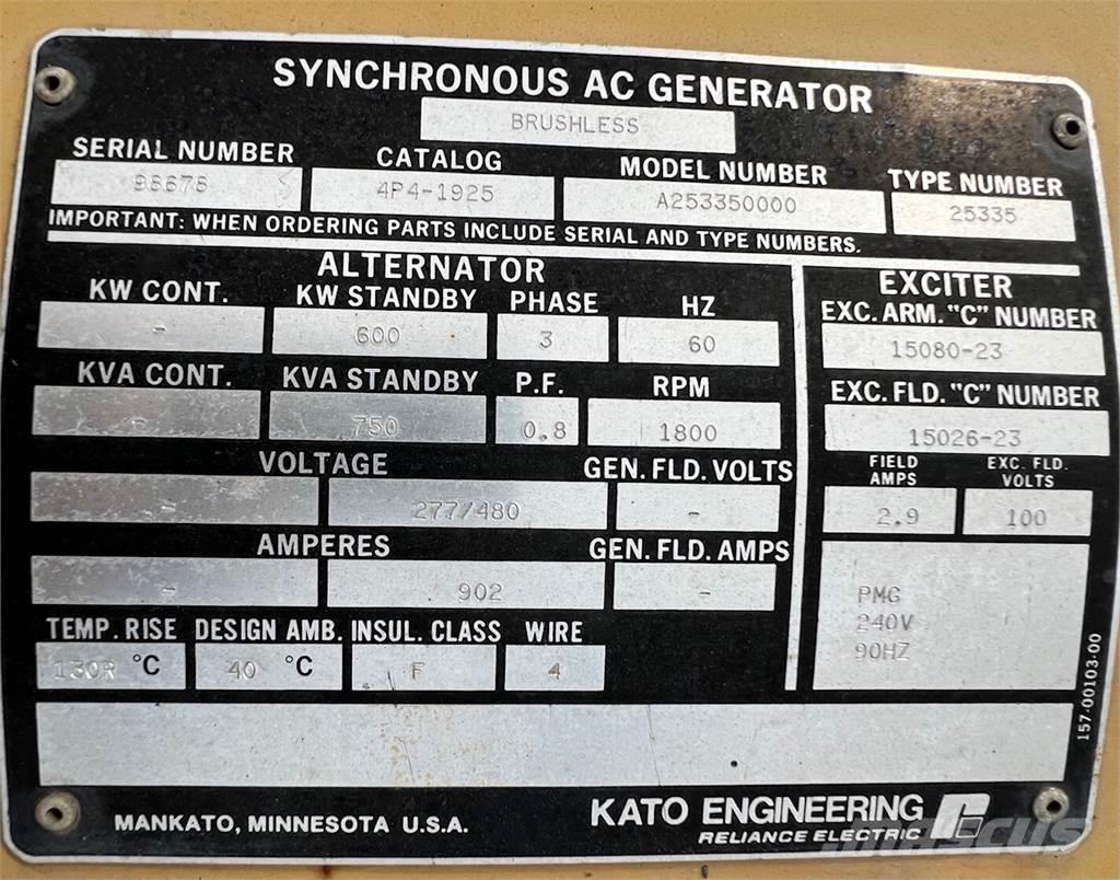 Kato 600kW Otros Generadores