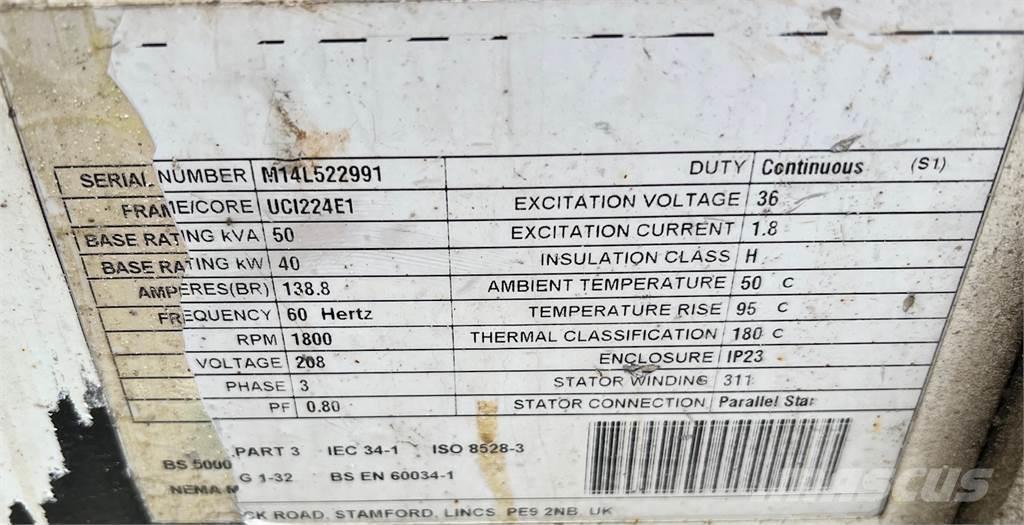Stamford 40kW Otros Generadores