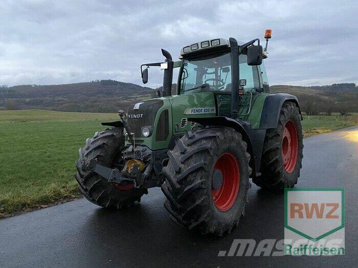 Fendt 820 Tractores