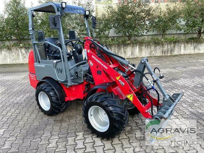 Weidemann 1160E Cargadoras sobre ruedas