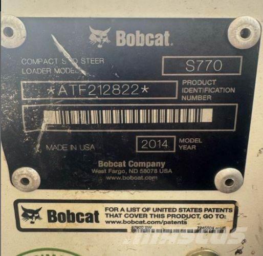 Bobcat S770 Minicargadoras