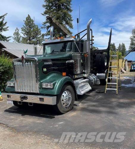 Kenworth W900L Transportes de madera