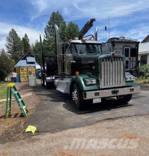 Kenworth W900L Transportes de madera