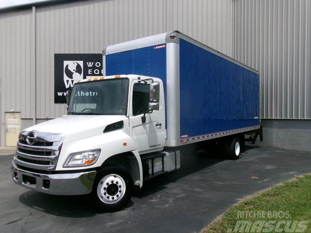 Hino 258 Camiones con caja de remolque