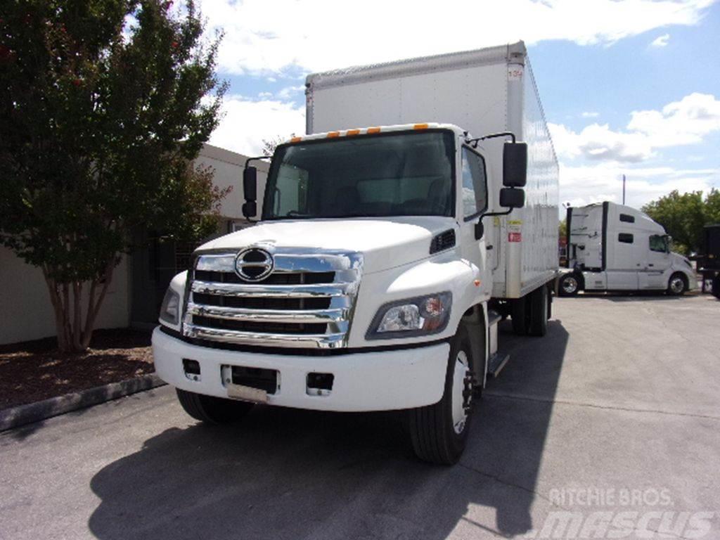 Hino 268A Camiones con caja de remolque