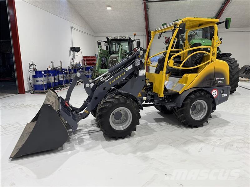 Eurotrac W12S FABRIKSNY MED SKOVL OG PALLEGAFLER! Minicargadoras