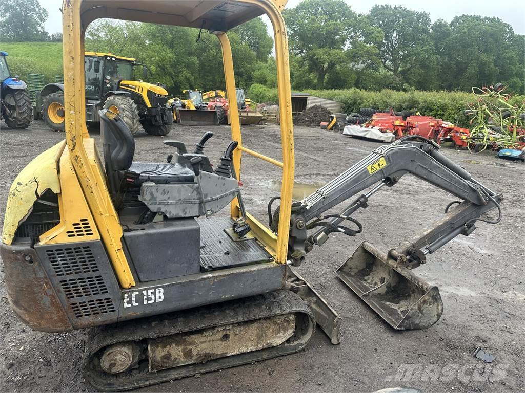 Volvo EC15b Excavadoras sobre orugas