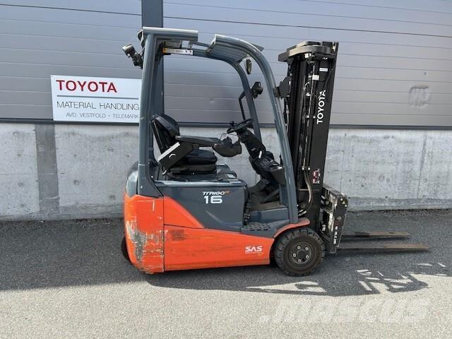 Toyota 8FBEK16T Carretillas de horquilla eléctrica