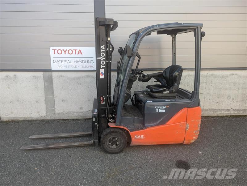 Toyota 8FBEK16T Carretillas de horquilla eléctrica