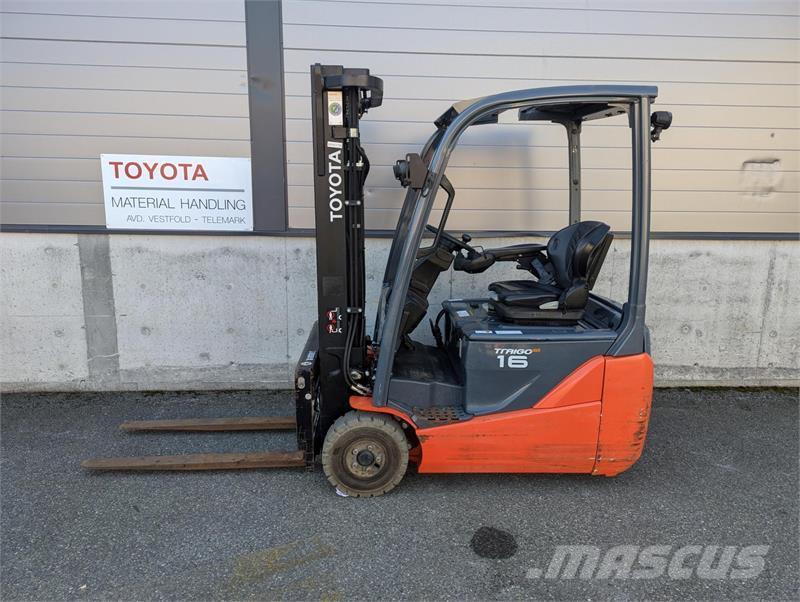 Toyota 8FBEK16T Carretillas de horquilla eléctrica