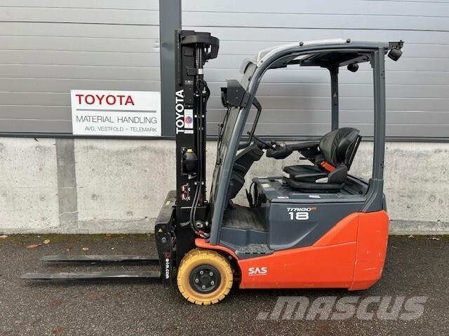 Toyota 8FBEK18T Carretillas de horquilla eléctrica