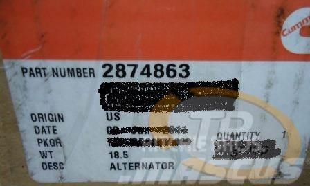 Cummins 2874863 ALTERNATOR Motores