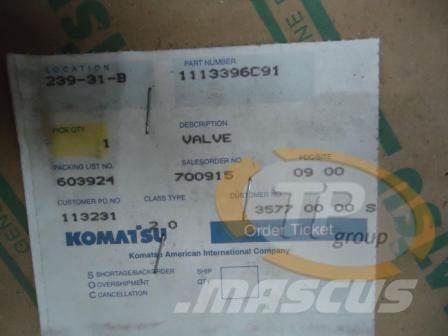 Komatsu 1113396C91 Valve Otros componentes