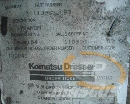 Komatsu 1135832C93 Getriebe Transmission Dresser IHC 570 Otros componentes