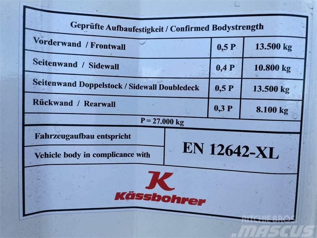 Kässbohrer SBT Semirremolques de carrocería de cajas