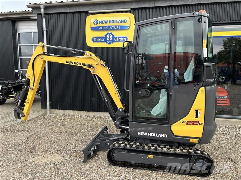 New Holland E22D Miniexcavadoras