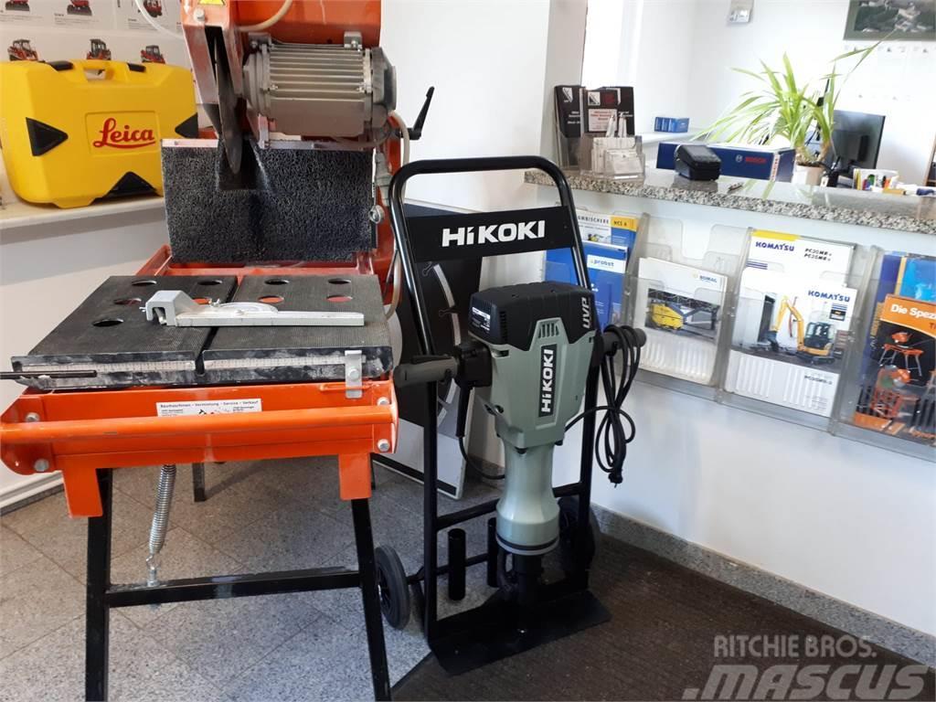 Hitachi H90SG mit Transportwagen Martillos hidráulicos