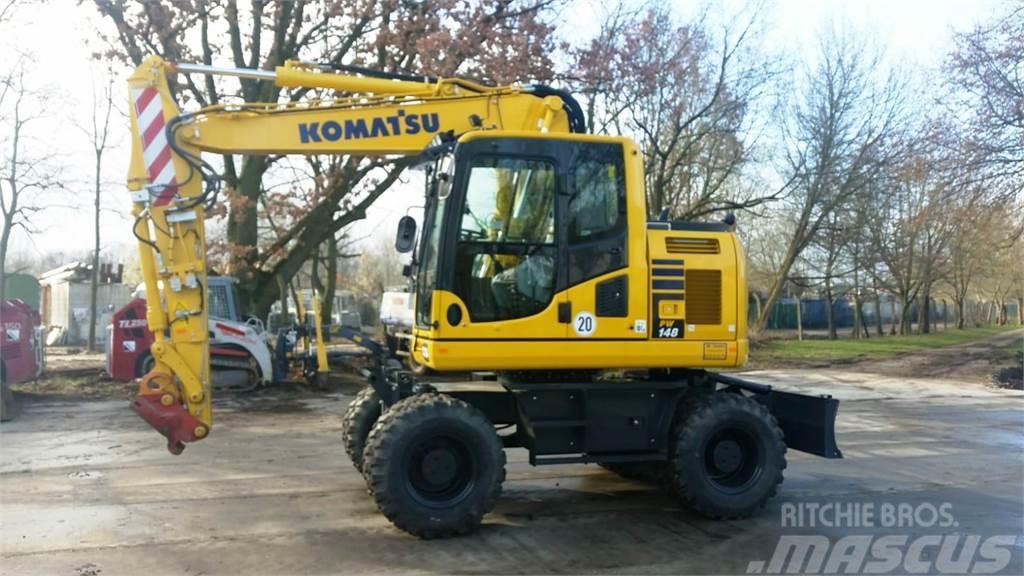 Komatsu PW148-10 Excavadoras de ruedas