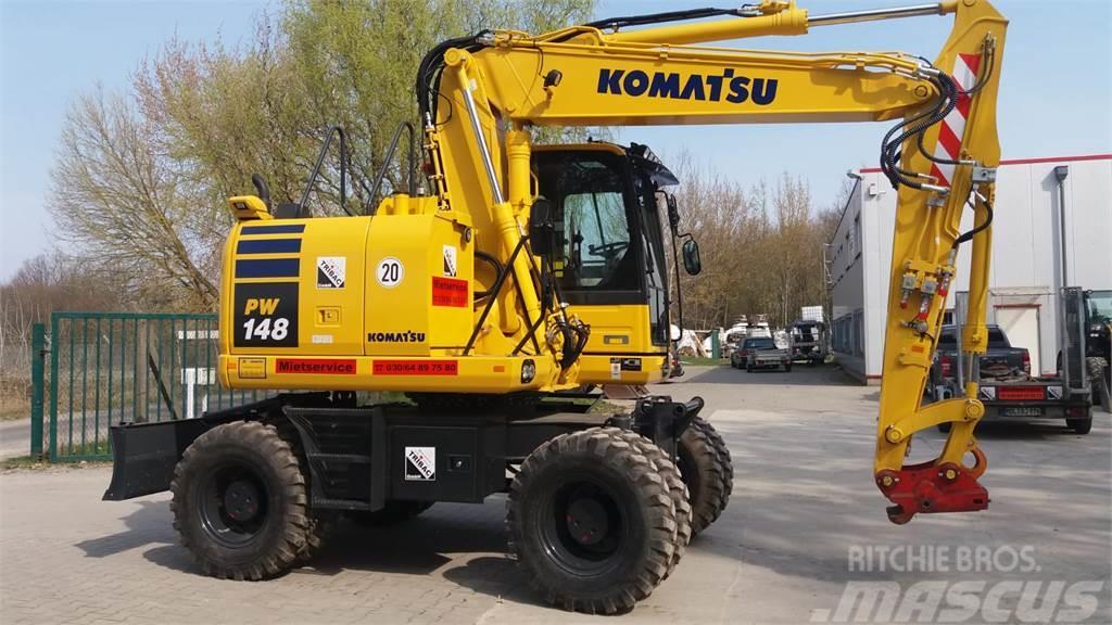 Komatsu PW148-10 Excavadoras de ruedas