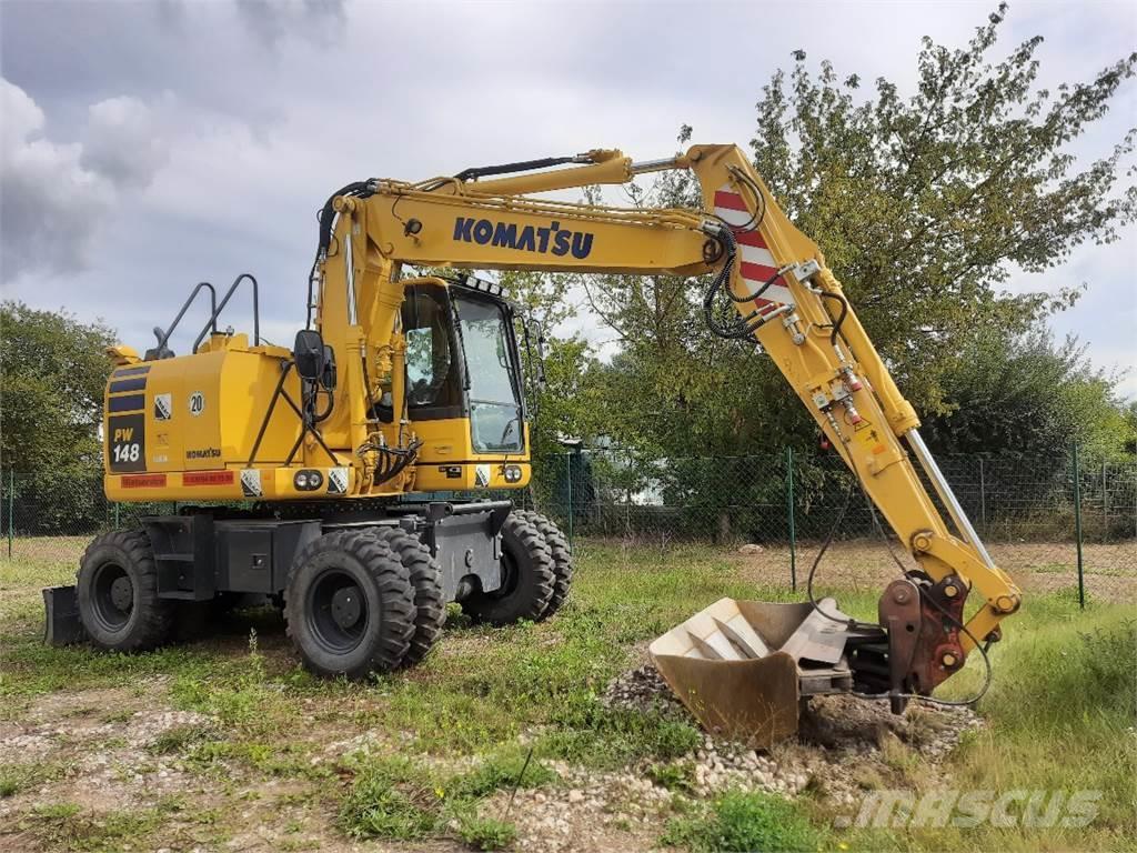 Komatsu PW148-10 Excavadoras de ruedas