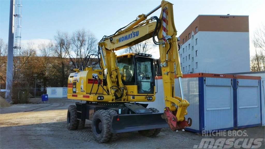 Komatsu PW160-10 Excavadoras de ruedas