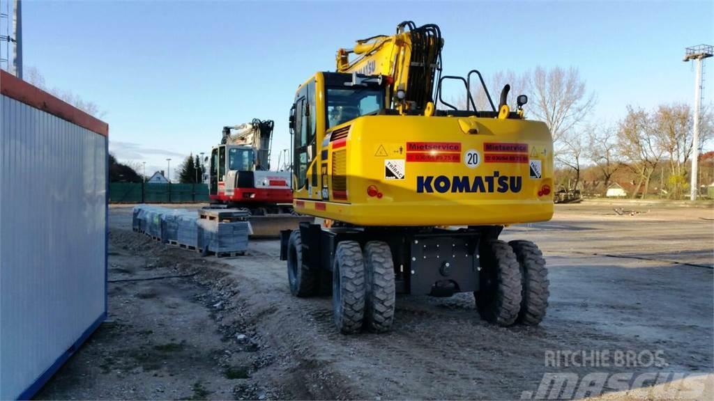 Komatsu PW160-10 Excavadoras de ruedas