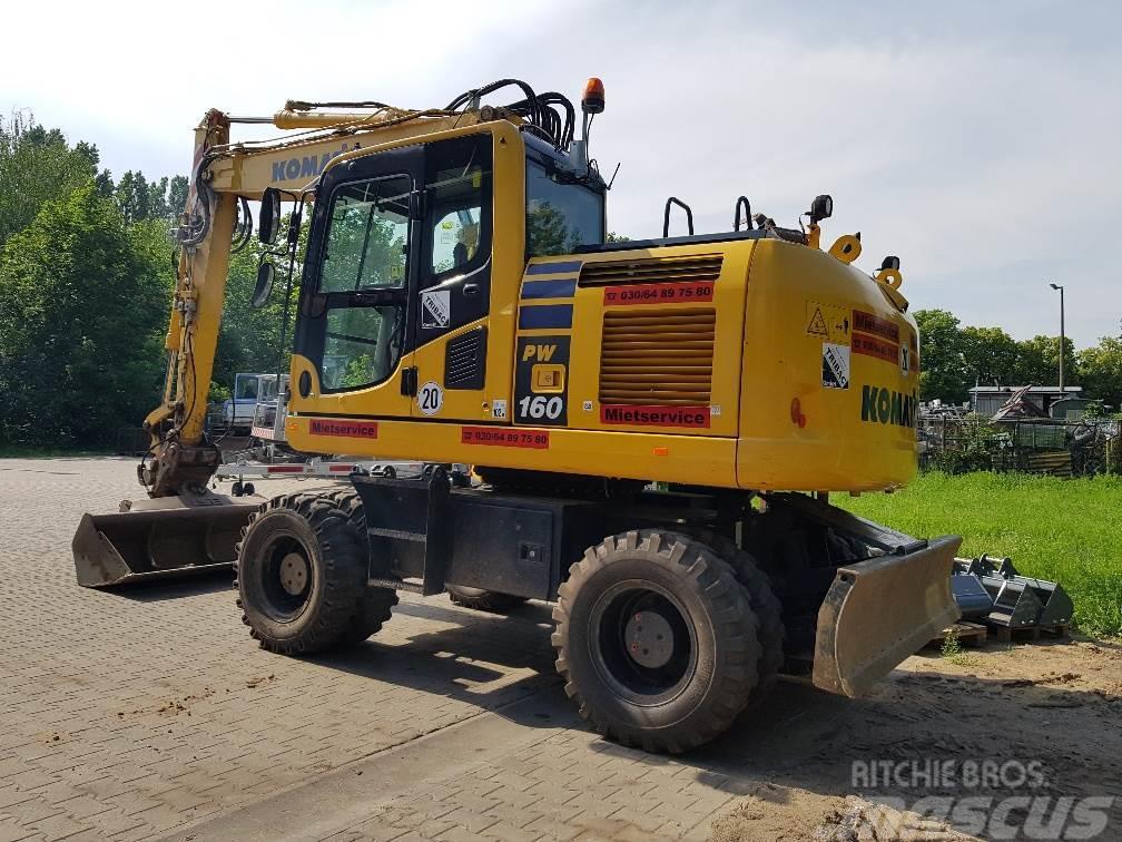 Komatsu PW160-10 Excavadoras de ruedas