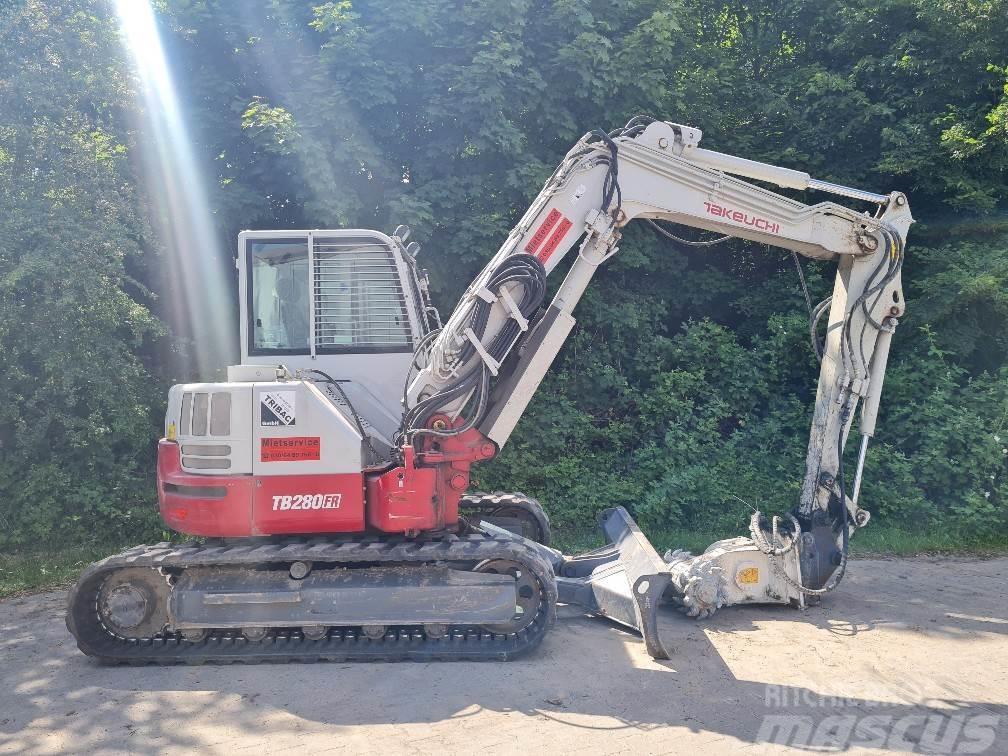 Takeuchi TB280FR Excavadoras sobre orugas