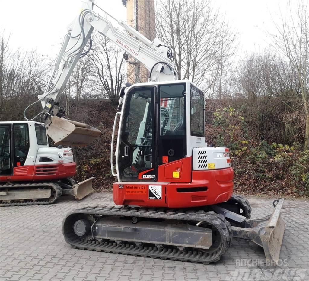 Takeuchi TB280FR Excavadoras sobre orugas