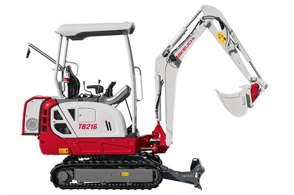 Takeuchi TB216H Excavadoras sobre orugas