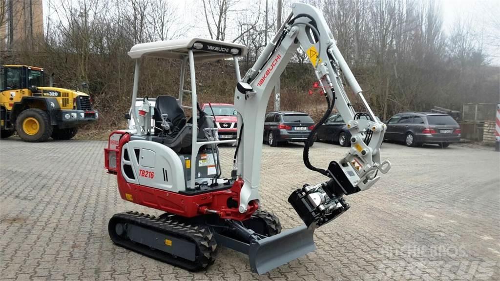 Takeuchi TB216H Excavadoras sobre orugas